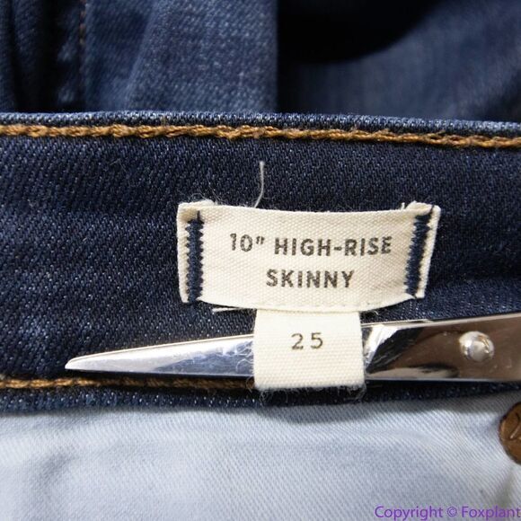 NEW Madewell 10" High-Rise Skinny Jeans in Woodland Wash: TENCEL™ Denim, 25 - Picture 10 of 15